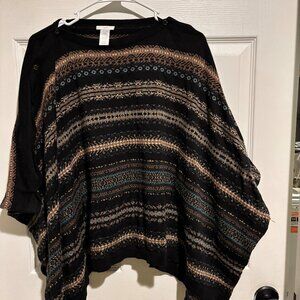 J. Jill sweater poncho